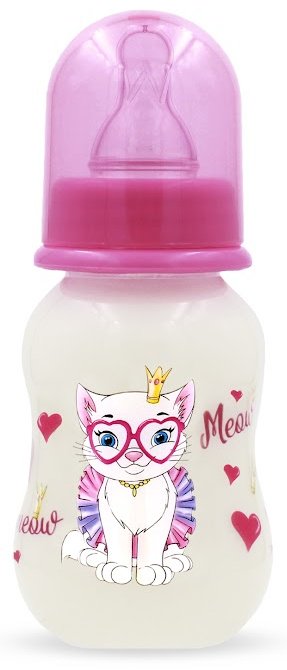 Бутылочка Baby Planet 8425/4 125 мл розовый