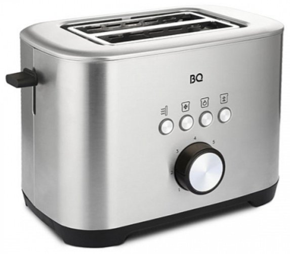 Тостер BQ T1010 стальной купить,0