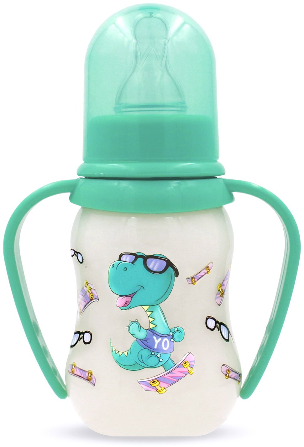 Бутылочка Baby Planet 8427/4 125 мл зеленый купить,NaN