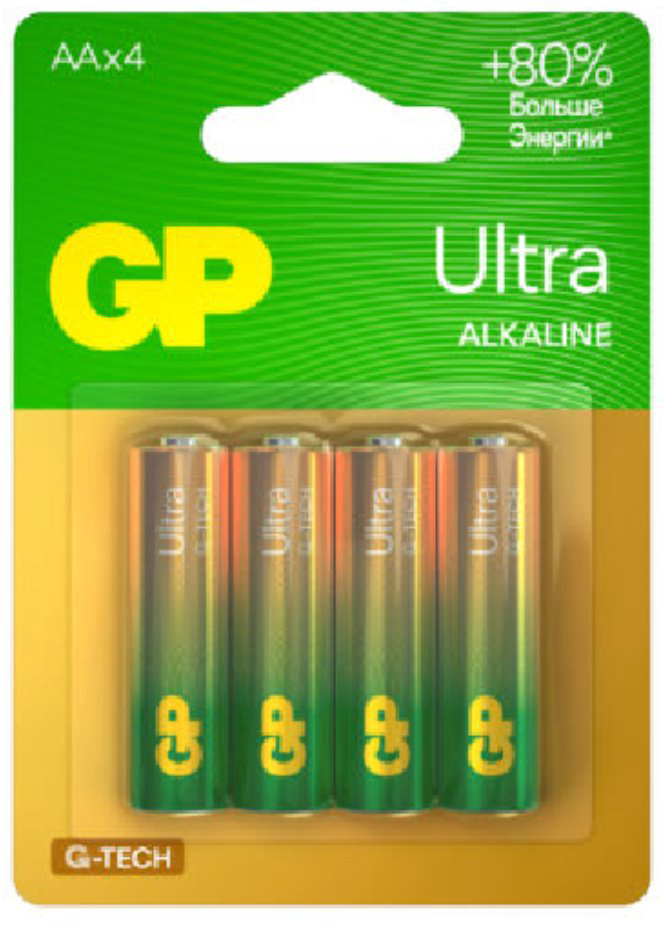 Батарейка AA GP 4 шт