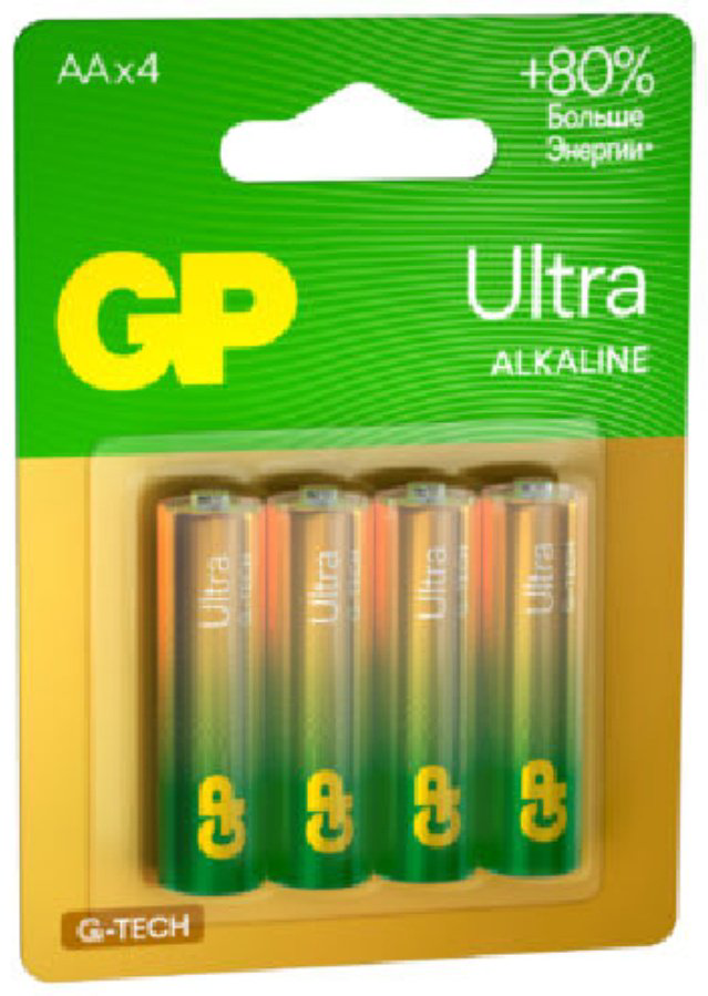 Батарейка AA GP 4 шт