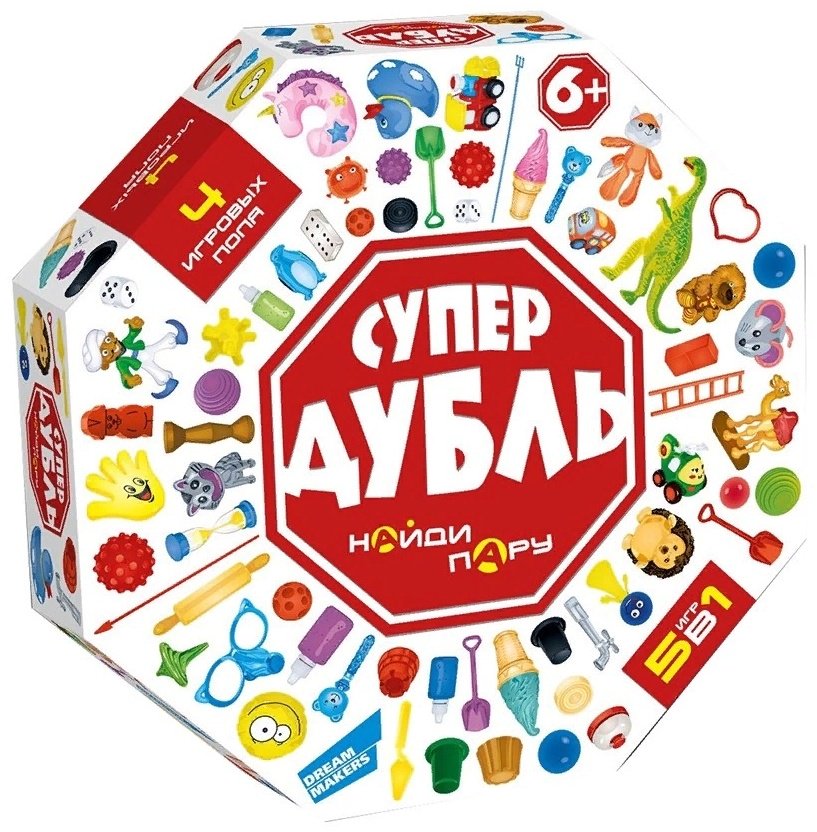 Настольная игра Dream Makers Супер Дубль 2012H