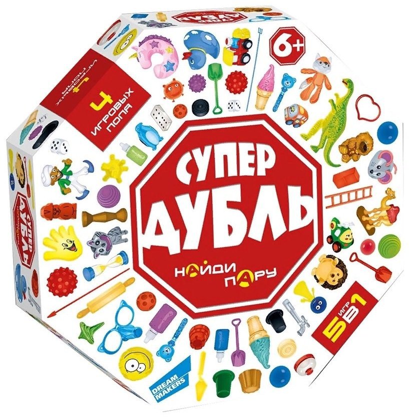Настольная игра Dream Makers Супер Дубль 2012H