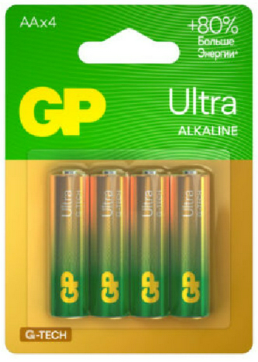 Батарейка AA GP 4 шт