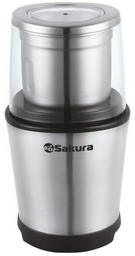 Кофемолка Sakura SA-6162S серебристый