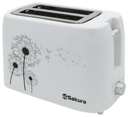 Тостер Sakura SA-7608W белый