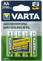 Аккумулятор AA VARTA 4 шт