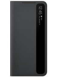 Чехол Samsung Smart Clear View для Galaxy S21 EF-ZG991CBEGRU черный