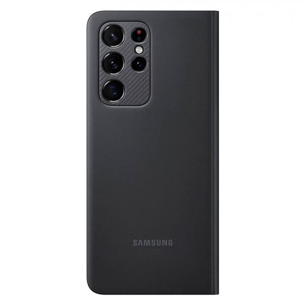 Чехол Samsung Smart Clear View для Galaxy S21 Ultra EF-ZG998CBEGRU черный