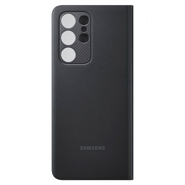 Чехол Samsung Smart Clear View для Galaxy S21 Ultra EF-ZG998CBEGRU черный купить,NaN