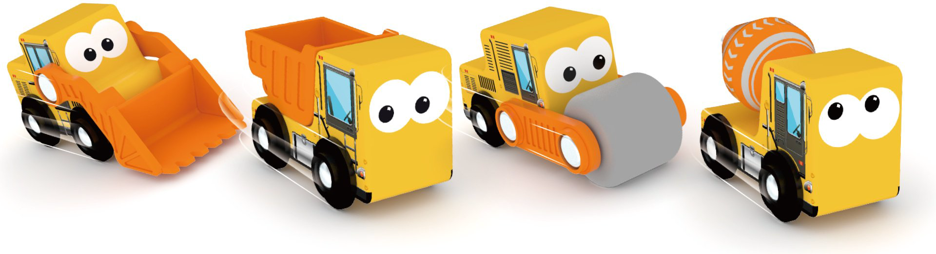 Спецтехника J'adore Construction Vehicle 818936, дерево, мультиколор