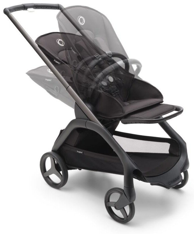 Коляска прогулочная Bugaboo Dragonfly 100176025, черный - ForteMarket Коляска прогулочная Bugaboo Dragonfly 100176025, черный купить,0