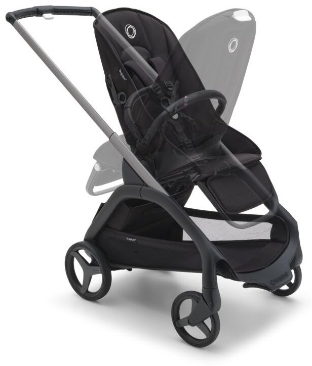 Коляска прогулочная Bugaboo Dragonfly 100176025, черный - ForteMarket Коляска прогулочная Bugaboo Dragonfly 100176025, черный купить,0
