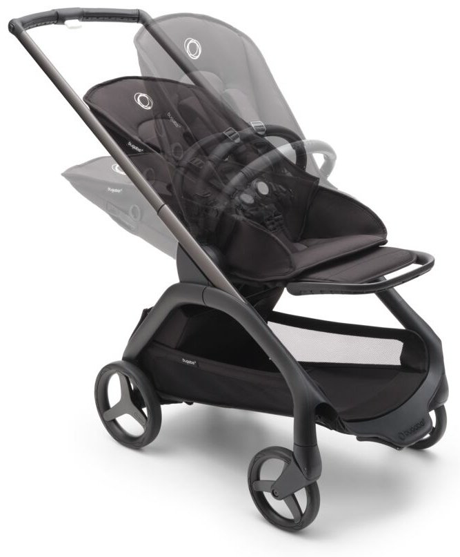 Коляска прогулочная Bugaboo Dragonfly 100176026, черный, зеленый - ForteMarket Коляска прогулочная Bugaboo Dragonfly 100176026, черный, зеленый купить,548250