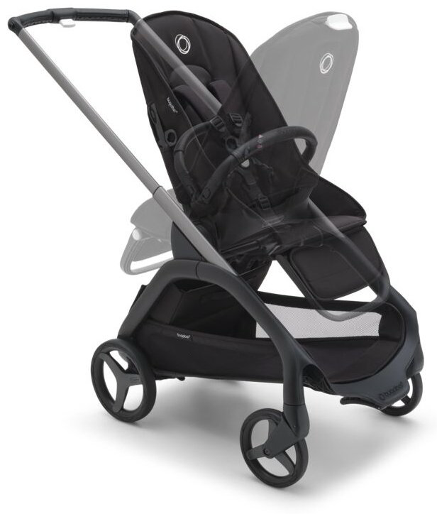 Коляска прогулочная Bugaboo Dragonfly 100176026, черный, зеленый - ForteMarket Коляска прогулочная Bugaboo Dragonfly 100176026, черный, зеленый купить,548250