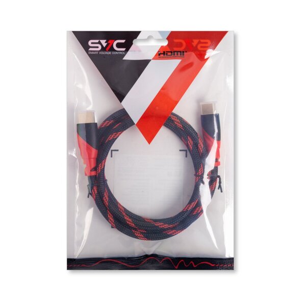 Кабель SVC интерфейсный HDMI-HDMI HR0150RD-P 1.5м красный
