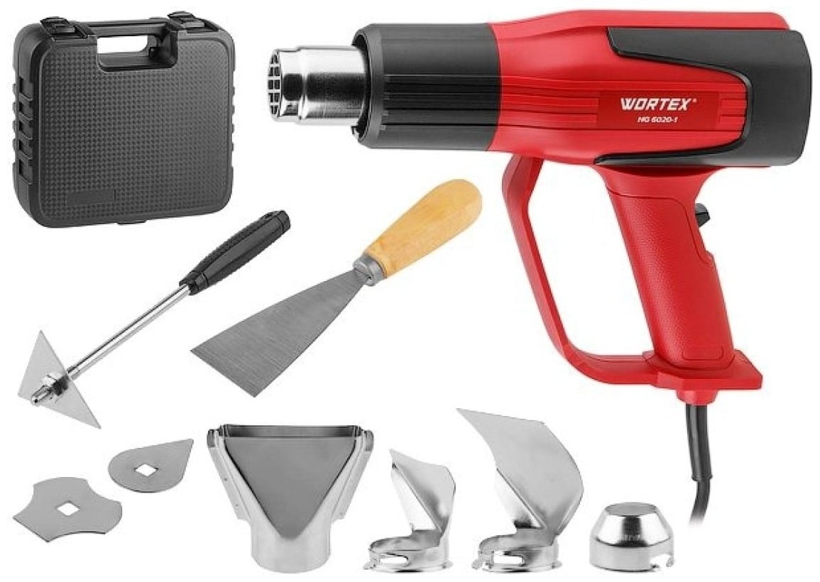 Фен строительный WORTEX HG 6020-1