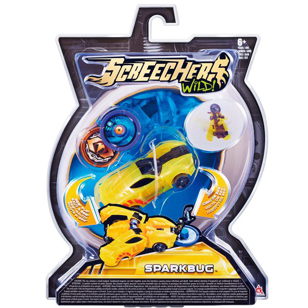Машинка-трансформер Screechers Wild Спаркбаг л1 34822 купить,NaN