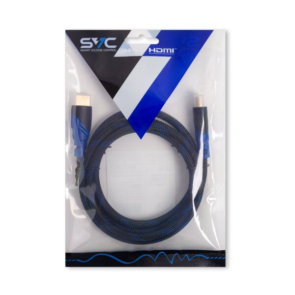 Кабель SVC интерфейсный HDMI-HDMI HR0150BL-P 1.5м синий