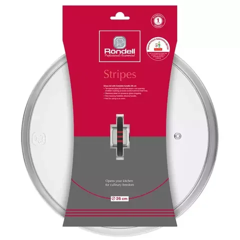 Крышка Rondell RDA-1621 Stripes 26 см  купить,0