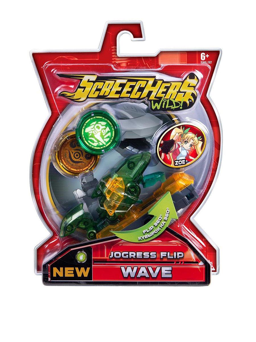 Машинка-трансформер Screechers Wild Вейв 37759 купить,NaN