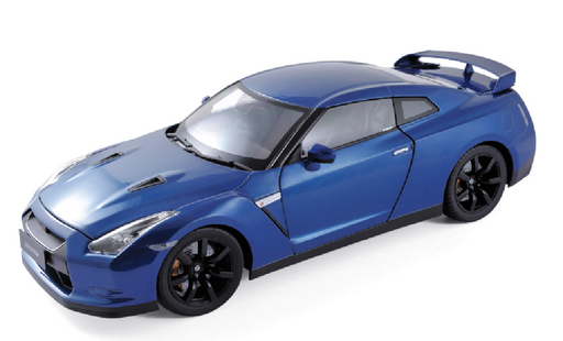 Металлическая машинка Ideal 027064 Nissan GT-R синяя