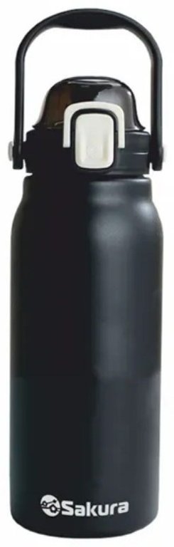 Термобутылка SAKURA TM-02-1300BK 1.3 л черный купить,NaN