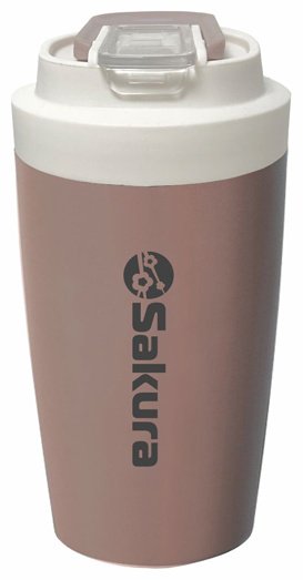 Термокружка SAKURA 19643 0.5 л розовый купить,NaN
