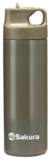 Термокружка SAKURA 19646 0.5 л зеленый купить,NaN