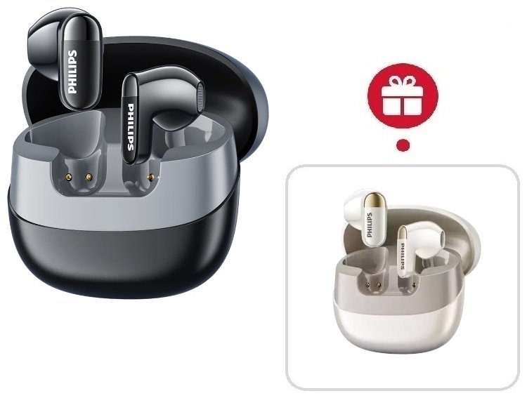 Наушники Philips TAT2169 черный + подарок