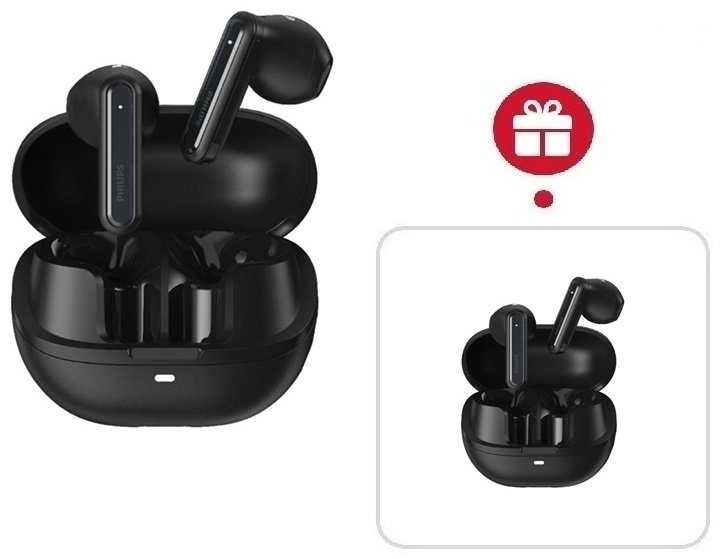 Наушники Philips TAT2220 черный + подарок купить,NaN