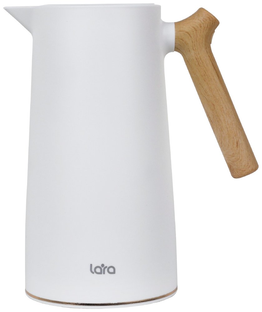 Термокувшин LARA LR04-84 1 л белый купить,9263