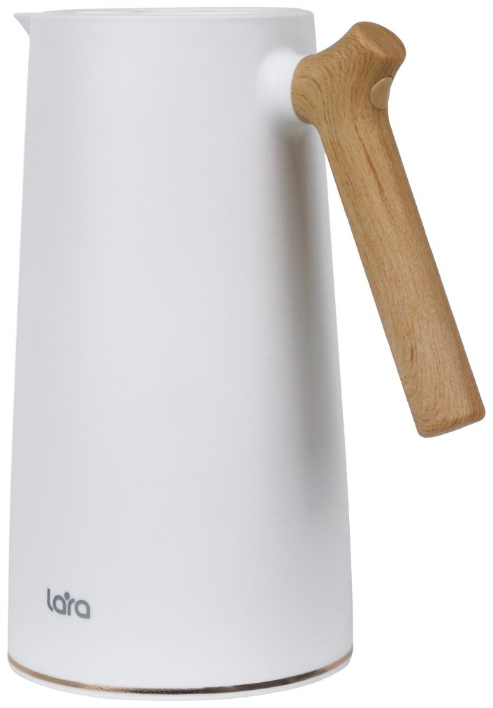 Термокувшин LARA LR04-84 1 л белый купить,9263