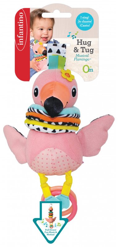 Игрушка-подвеска Infantino МУЗЫКАЛЬНЫЙ ФЛАМИНГО, ПОДВЕСКА - ForteMarket Игрушка-подвеска Infantino МУЗЫКАЛЬНЫЙ ФЛАМИНГО, ПОДВЕСКА купить,0