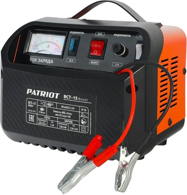 Patriot зарядное устройство BCT-15 Boost - ForteMarket Patriot зарядное устройство BCT-15 Boost купить,0