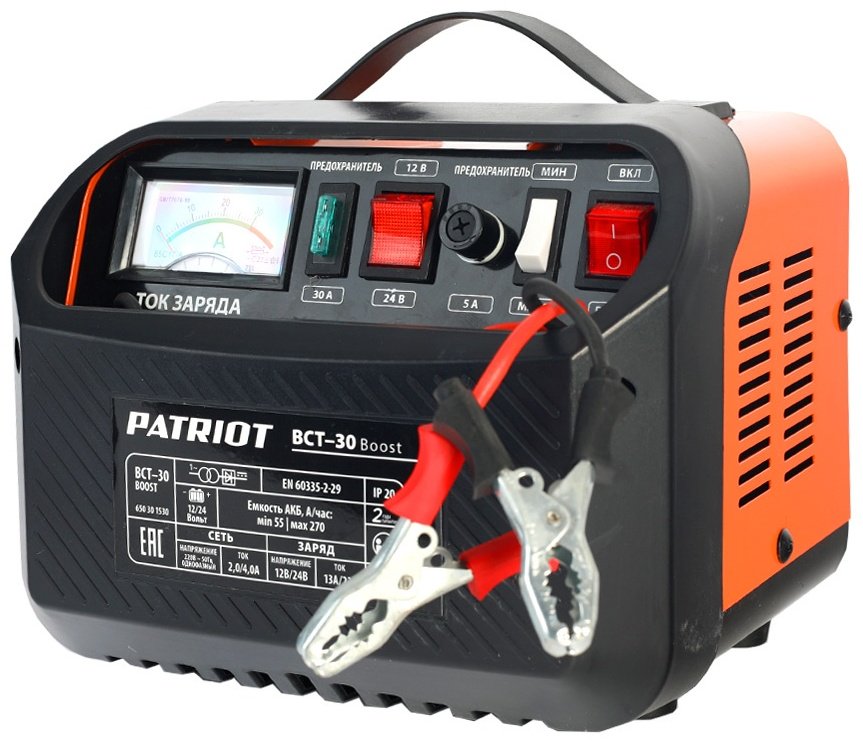 Patriot зарядное устройство BCT-30 Boost купить,0