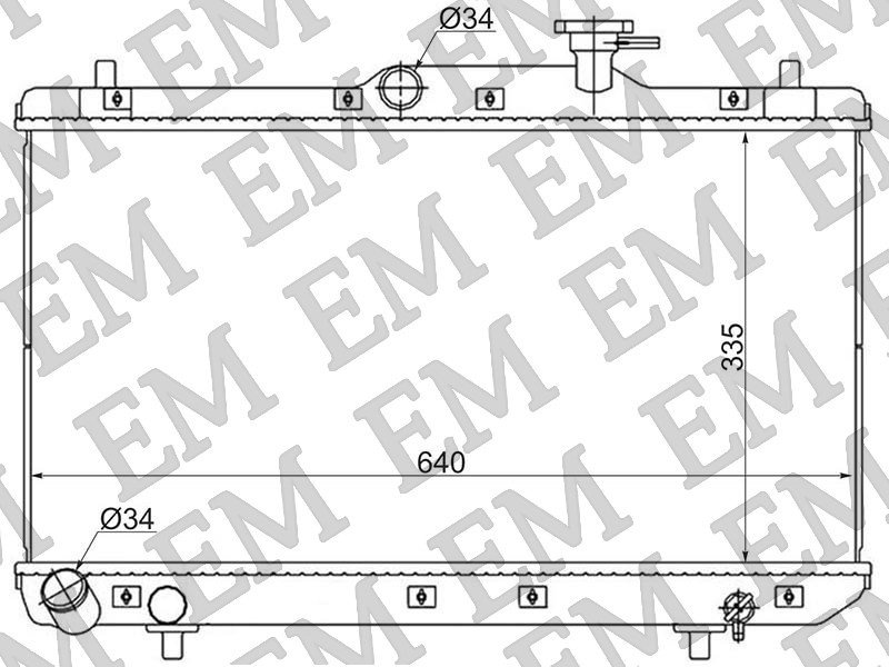 SAT радиатор основной SG-HY0002 купить,NaN