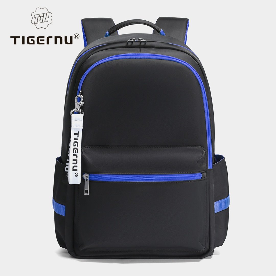 Рюкзак Tigernu полиэстер черный, синий