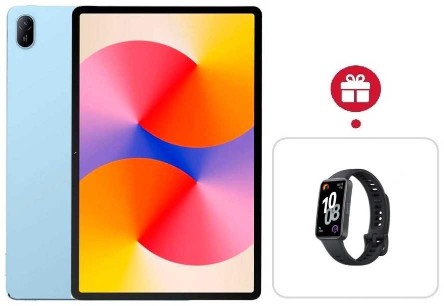 Планшет Huawei MatePad SE AGS6-W09 11 дюйм 8 Гб/128 Гб голубой + подарок купить,NaN
