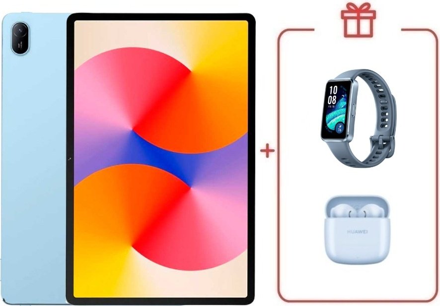 Планшет Huawei MatePad SE AGS6-W09 11 дюйм 8 Гб/128 Гб голубой + подарок