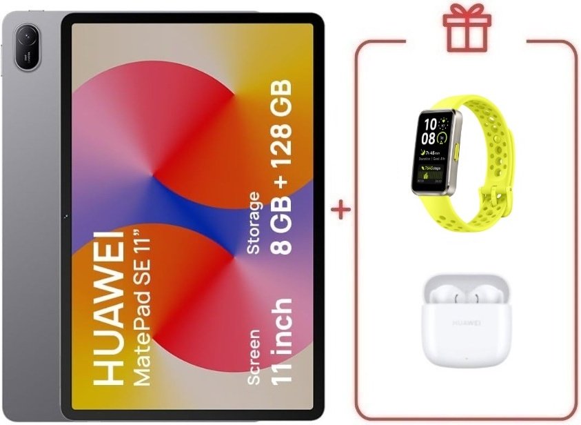 Планшет Huawei MatePad SE AGS6-W09 11 дюйм 8 Гб/128 Гб серый + подарок купить,NaN