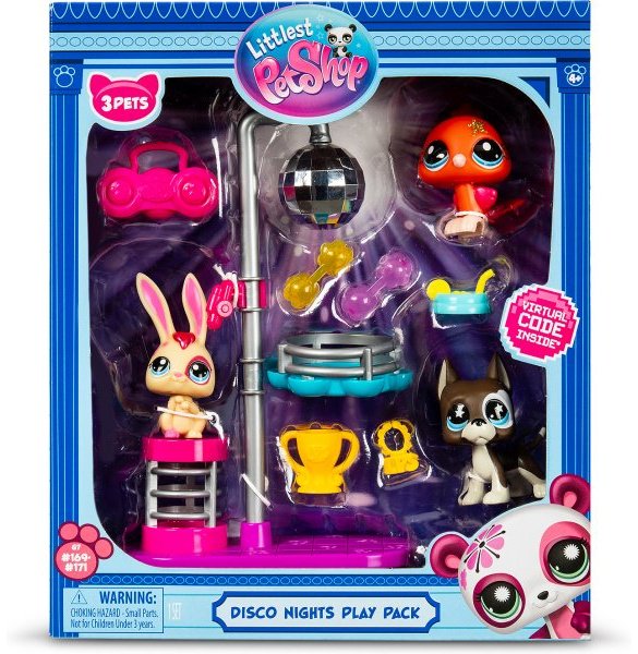 Набор Littlest Pet Shop Набор Вечеринка в диско стиле