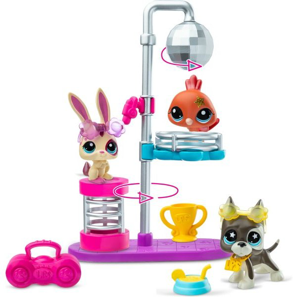 Набор Littlest Pet Shop Набор Вечеринка в диско стиле купить,NaN