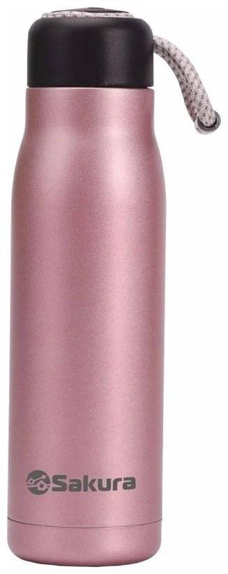 Термобутылка SAKURA TM-06-500P 0.5 л розовый купить,NaN