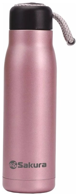Термобутылка SAKURA TM-06-500P 0.5 л розовый купить,NaN