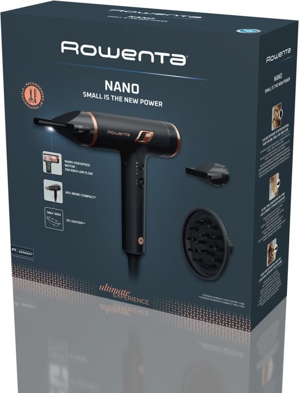 Rowenta Nano HY8310F0 фен 1700 Вт - ForteMarket Rowenta Nano HY8310F0 фен 1700 Вт купить,0