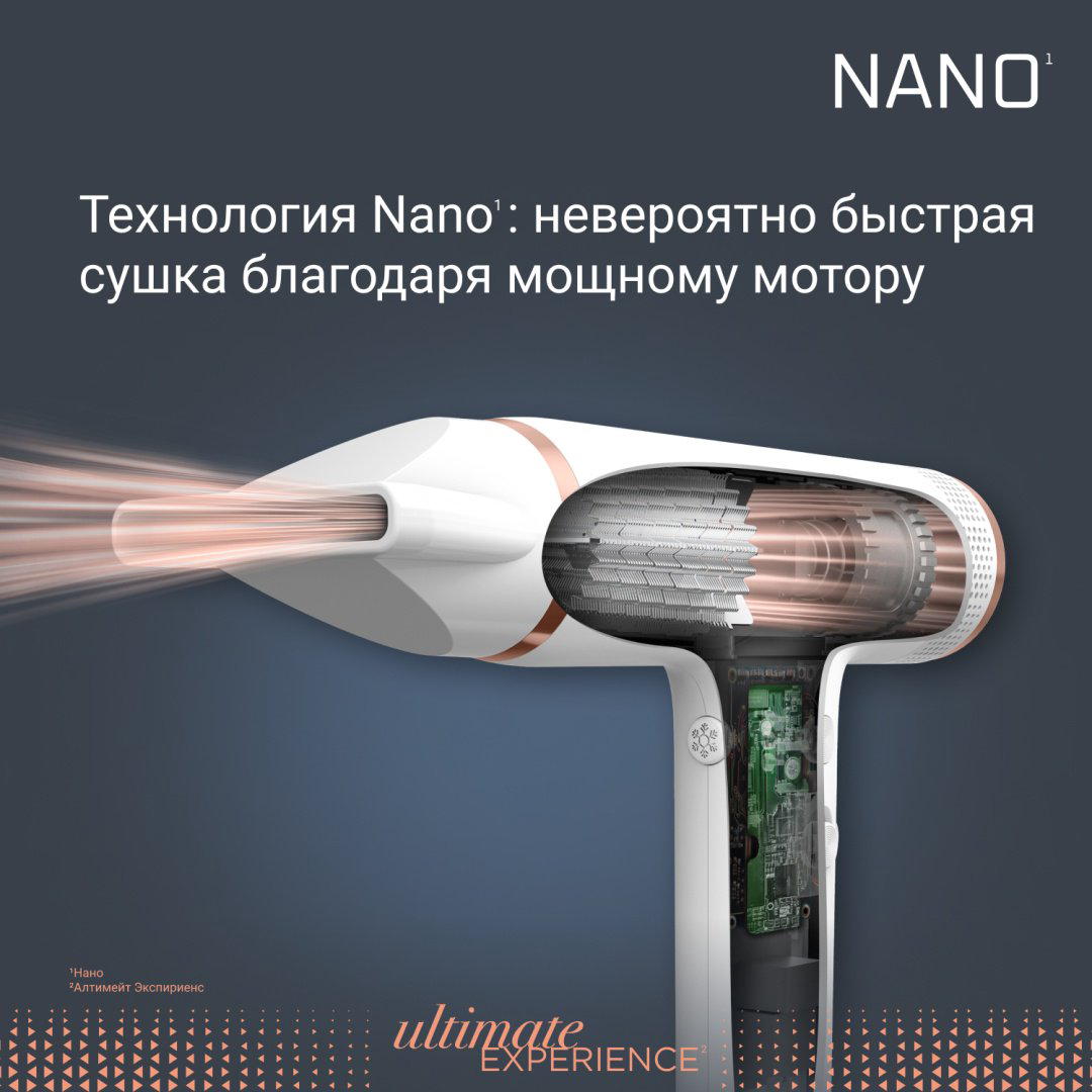 Rowenta HY8140F0 фен 1700 Вт купить,NaN