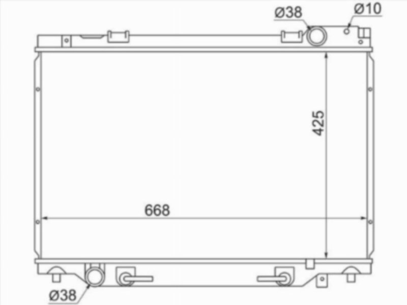 SAT радиатор основной 16400-64691 купить,NaN