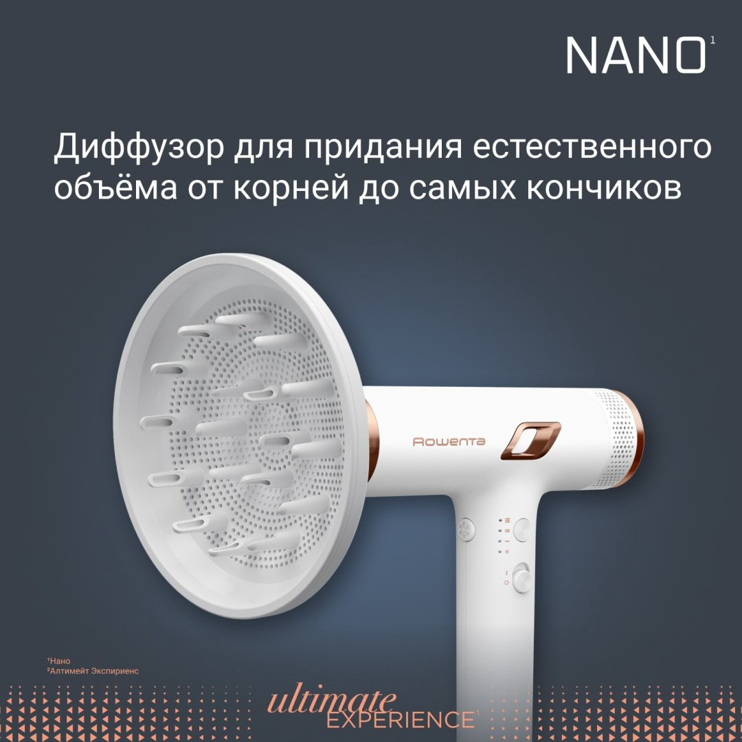 Rowenta HY8140F0 фен 1700 Вт купить,NaN