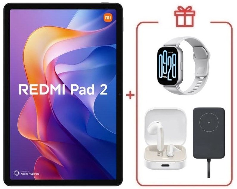 Планшет Redmi Pad 2 11 дюйм 8 Гб/256 Гб фиолетовый + подарок купить,NaN